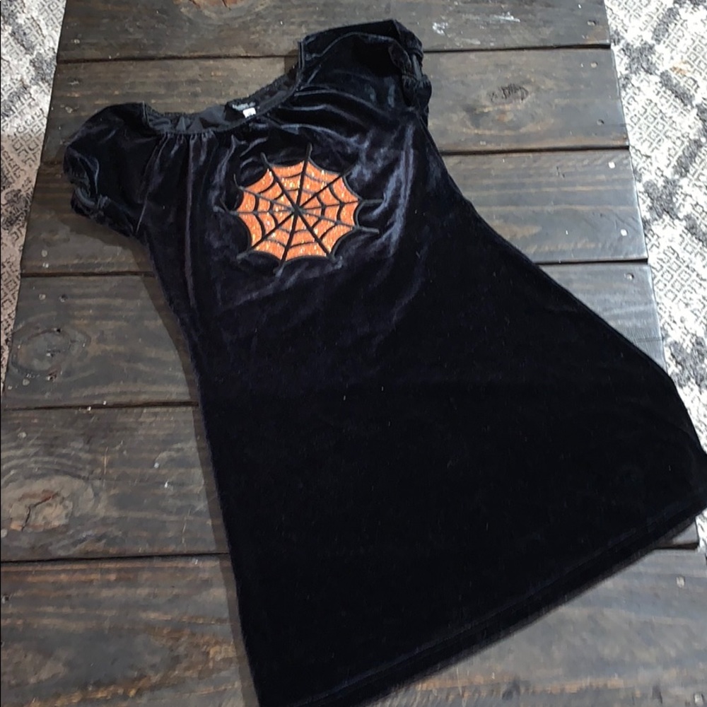 Jacob JR black velvet dress